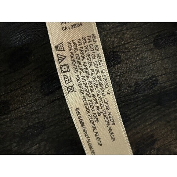 Anthropologie Saturday Sunday Gray Floral Knit Dress Fit & Flare Size Medium - Picture 11 of 16